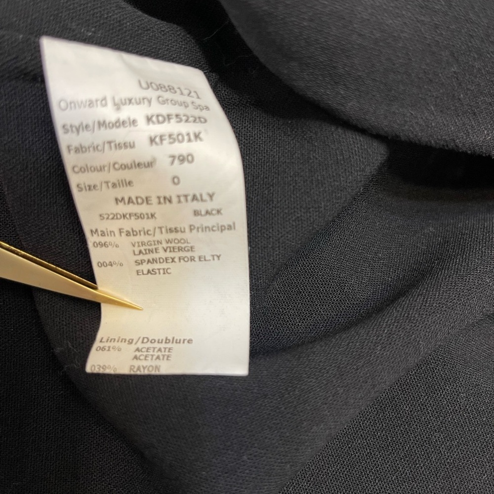 Like new Michael Kors dress overcoat Sz 0 - Picture 5 of 5
